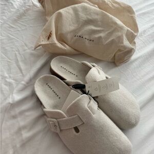 Zara Cream Women's Slippers